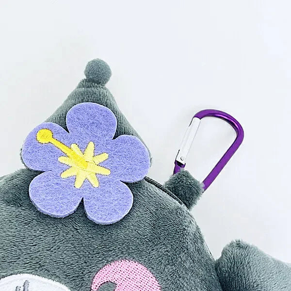 Sanrio Characters Plush Clip-On Pouch