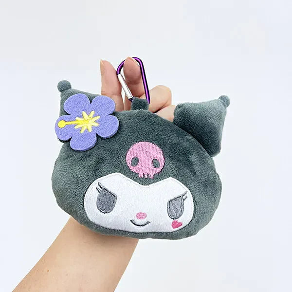 Sanrio Characters Plush Clip-On Pouch