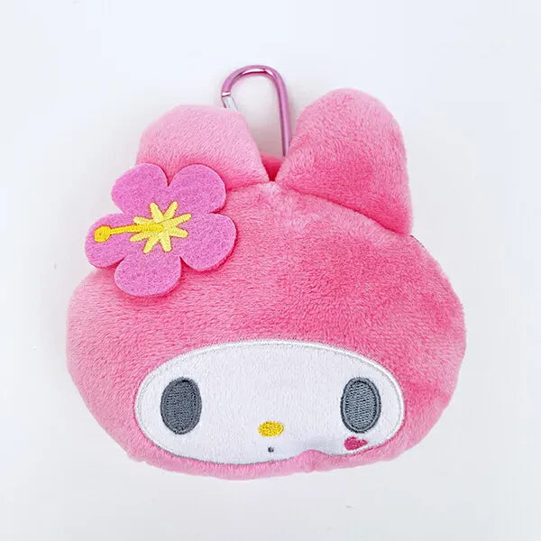 Sanrio Characters Plush Clip-On Pouch