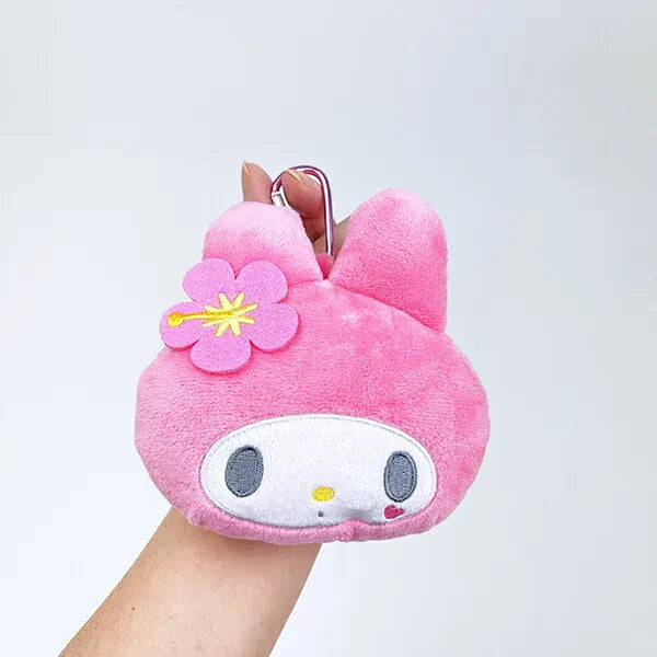 Sanrio Characters Plush Clip-On Pouch