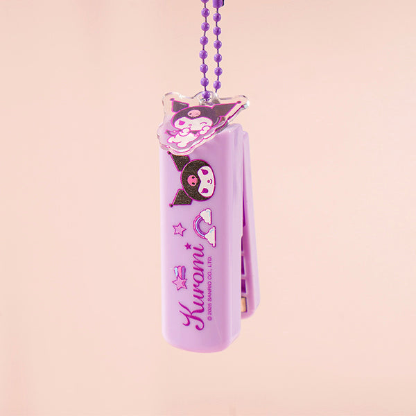 Sanrio Character Stapler with Charm + 100 Refills Set