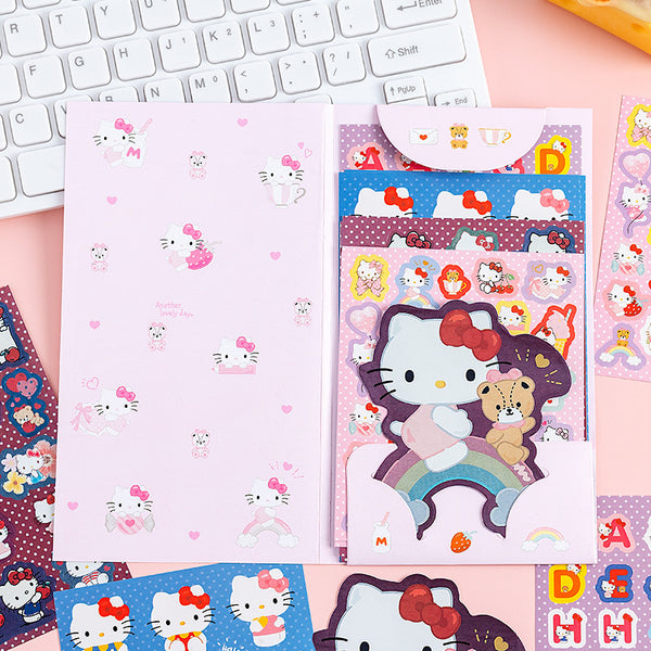 Sanrio Characters Sticker Set - 8 Sheets (5 Types)