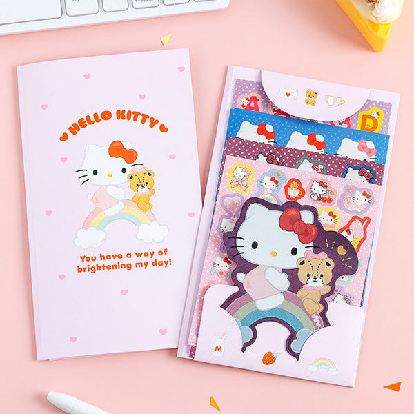 Sanrio Characters Sticker Set - 8 Sheets (5 Types)