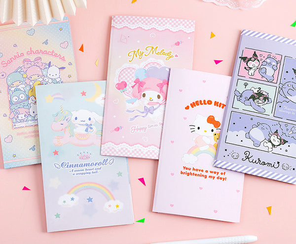 Sanrio Characters Sticker Set - 8 Sheets (5 Types)