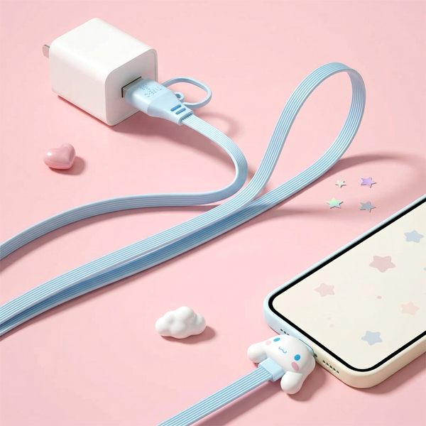 Sanrio Characters Type-C & USB Fast Charging Cable