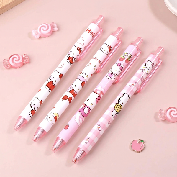 Sanrio Hello Kitty Gel Pen - Set of 4