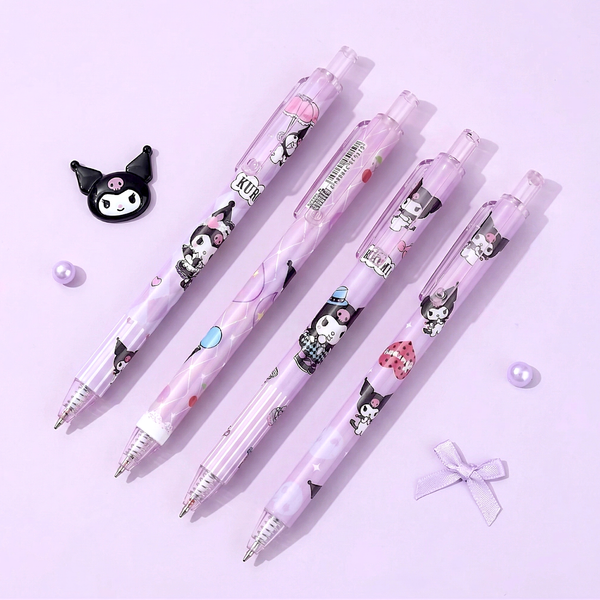 Sanrio Kuromi Gel Pen - Set of 4