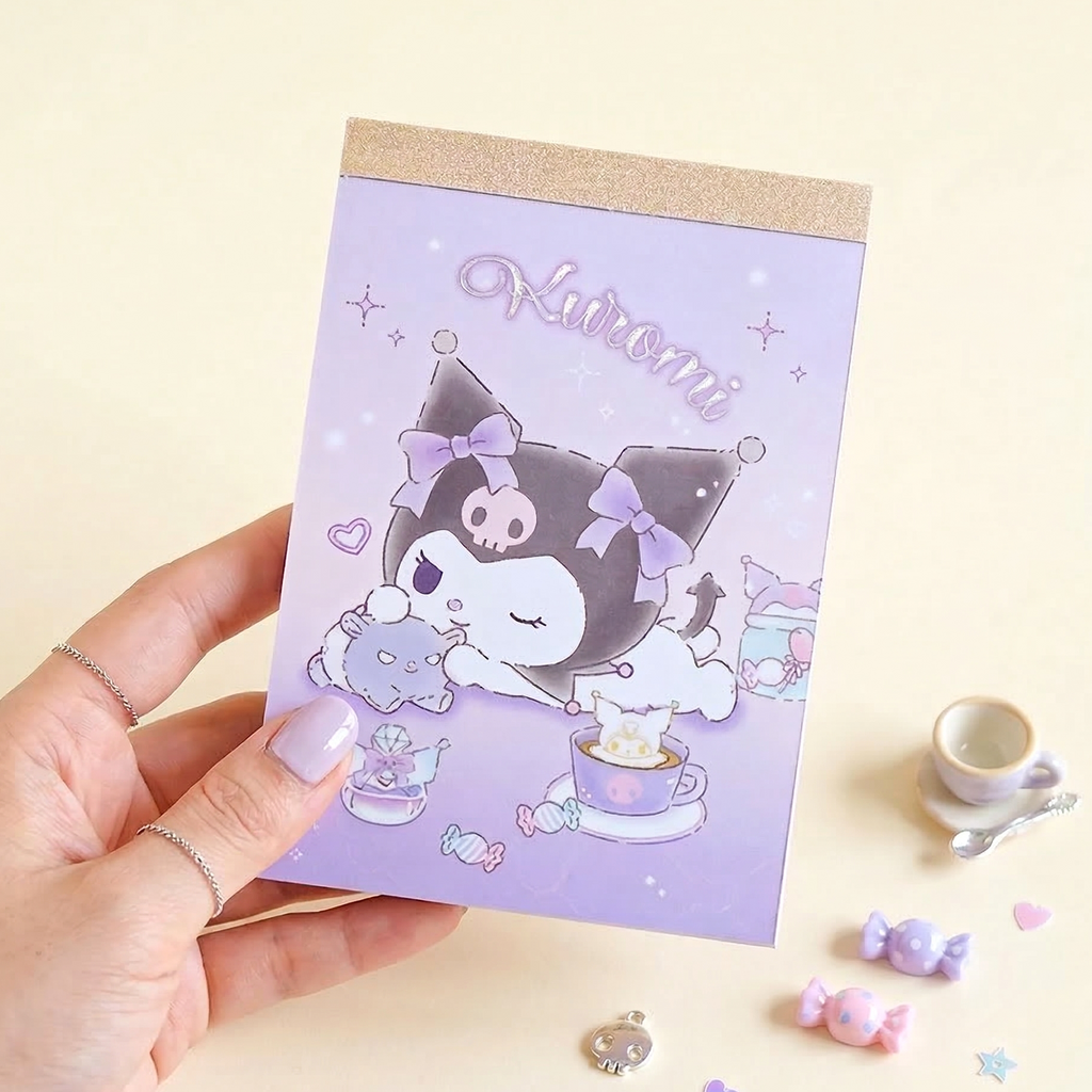 Sanrio Kuromi Memo Pad - Limited Edition