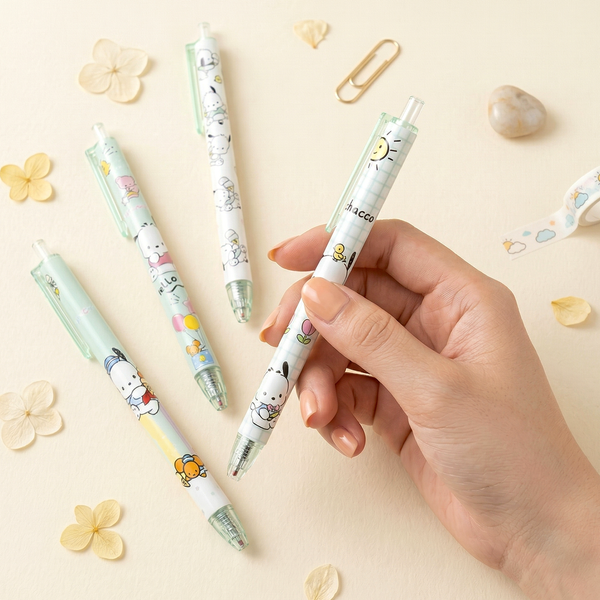 Sanrio Pochacco Gel Pen - Set of 4