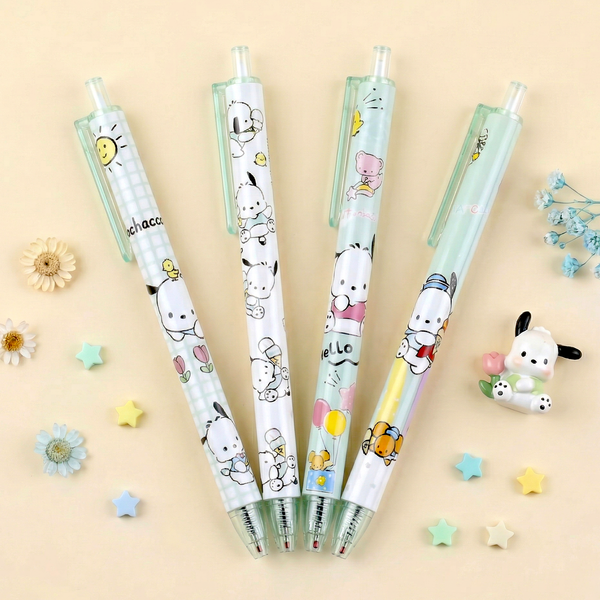 Sanrio Pochacco Gel Pen - Set of 4