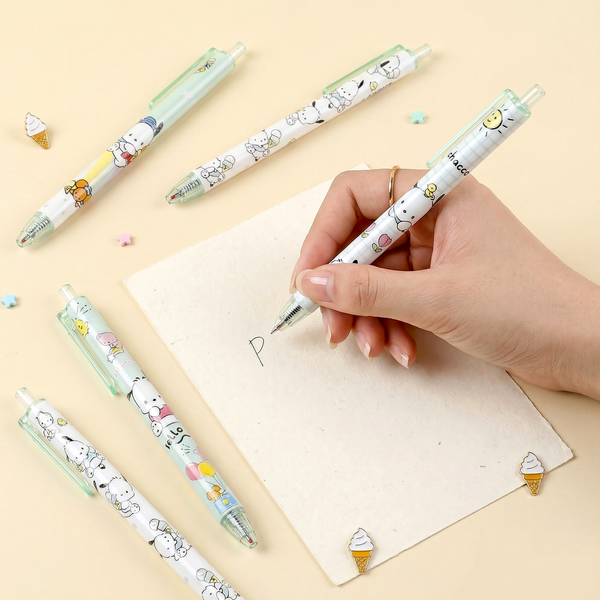 Sanrio Pochacco Gel Pen - Set of 4