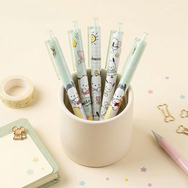 Sanrio Pochacco Gel Pen - Set of 4
