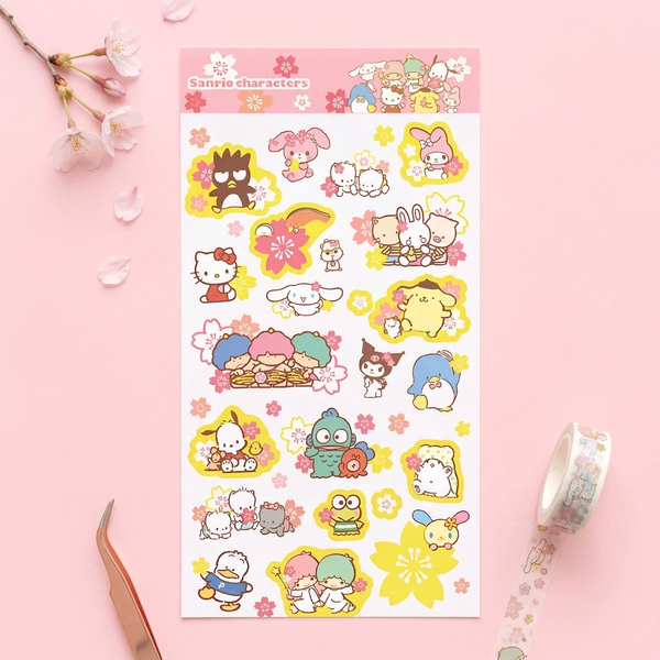 Sanrio Character Stickers - Sakura