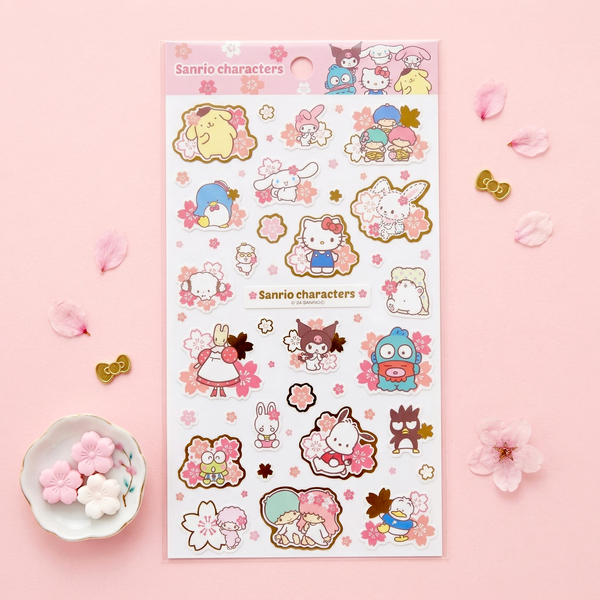 Sanrio Character Stickers - Sakura