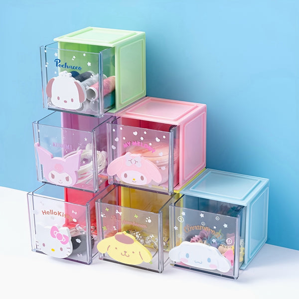 Sanrio Stack & Store Cubes - Clear Drawer Edition