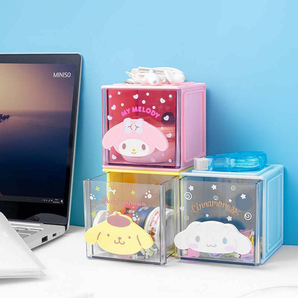 Sanrio Stack & Store Cubes - Clear Drawer Edition