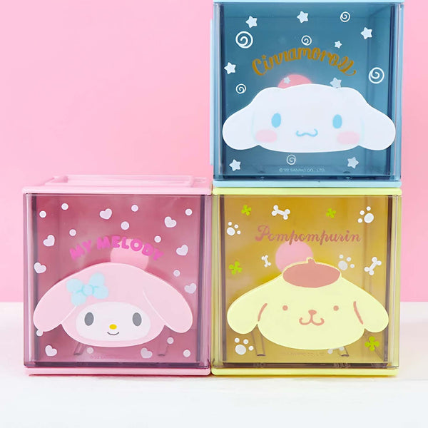 Sanrio Stack & Store Cubes - Clear Drawer Edition