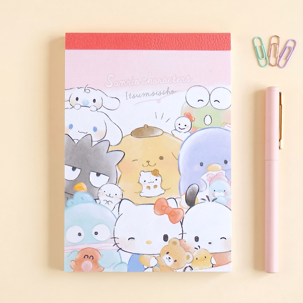 Sanrio & Chibi Friends Memo Pad - Limited Edition