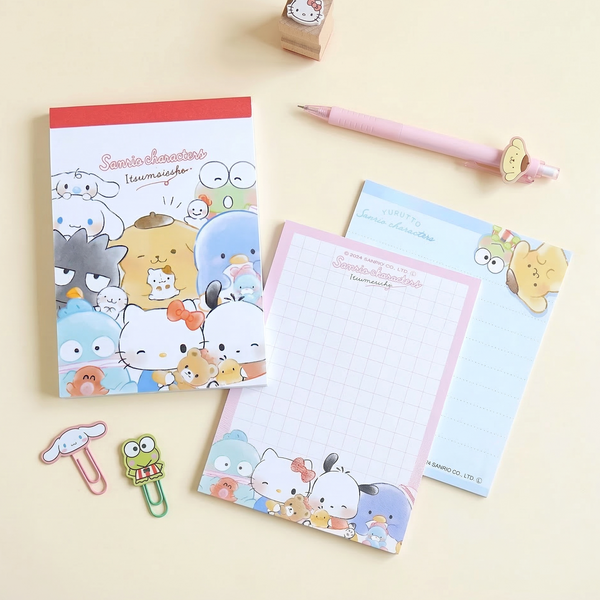Sanrio & Chibi Friends Memo Pad - Limited Edition