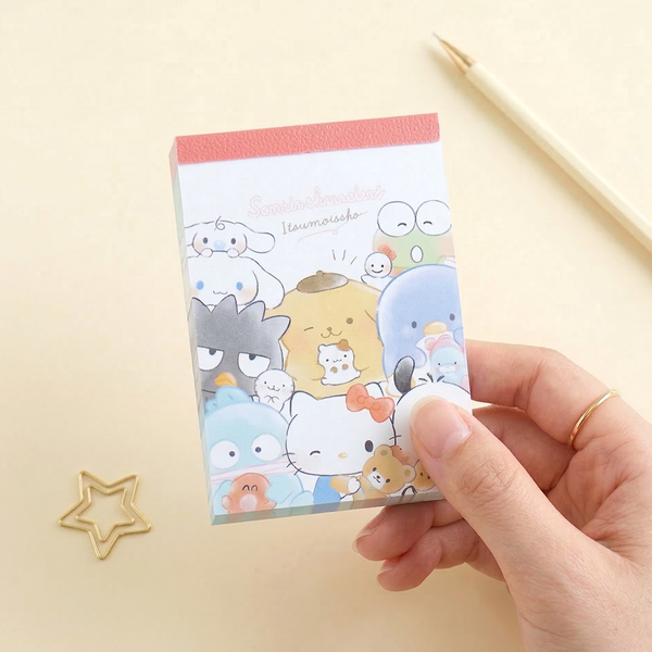 Sanrio & Chibi Friends Memo Pad - Limited Edition