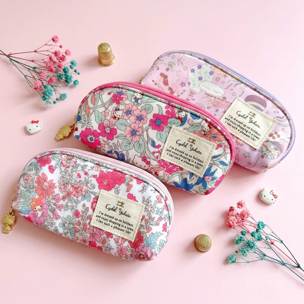 Sanrio x Liberty Fabrics Floral Glasses Case - Limited Edition