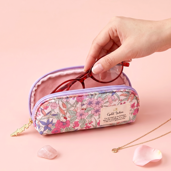 Sanrio x Liberty Fabrics Floral Glasses Case - Limited Edition