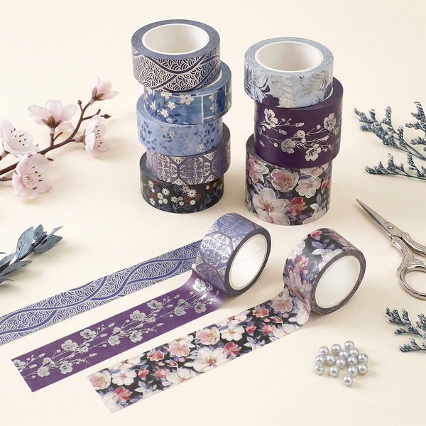 Shades Of Blue Washi Tape Set