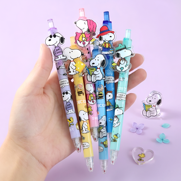 Snoopy Clickie Gel Pens