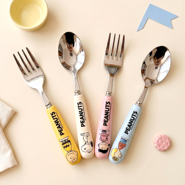 Snoopy Dessert Spoon & Fork Collection