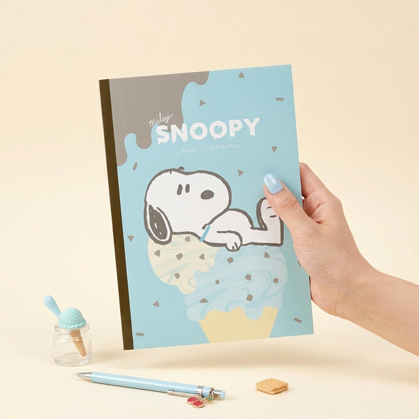 Snoopy Melty Ice Cream Notebook - Limited Summer Edition