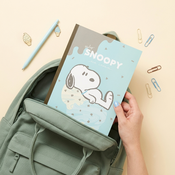 Snoopy Melty Ice Cream Notebook - Limited Summer Edition