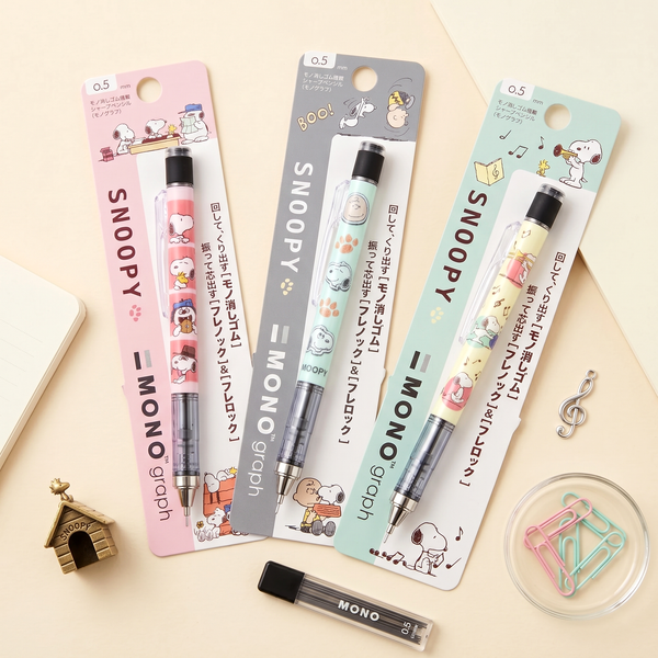 Tombow Mono Graph Shaker Mechanical Pencil - Peanuts Snoopy