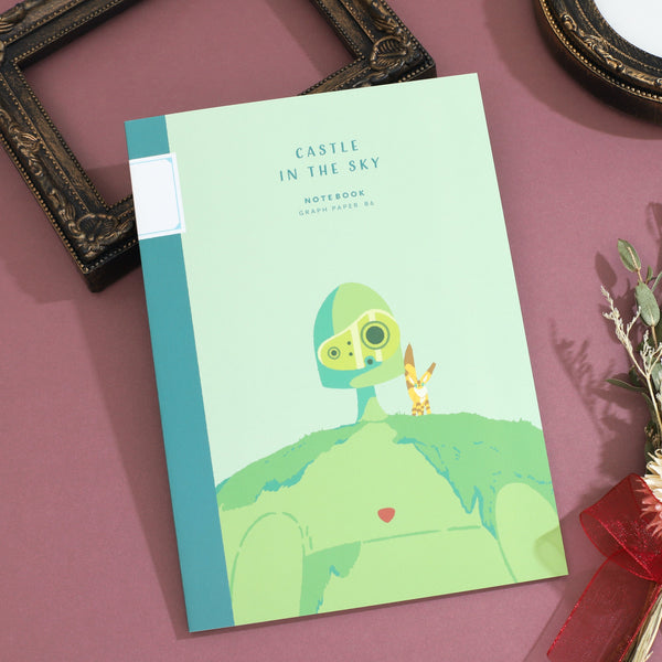 Studio Ghibli B6 Notebook - Castle In The Sky
