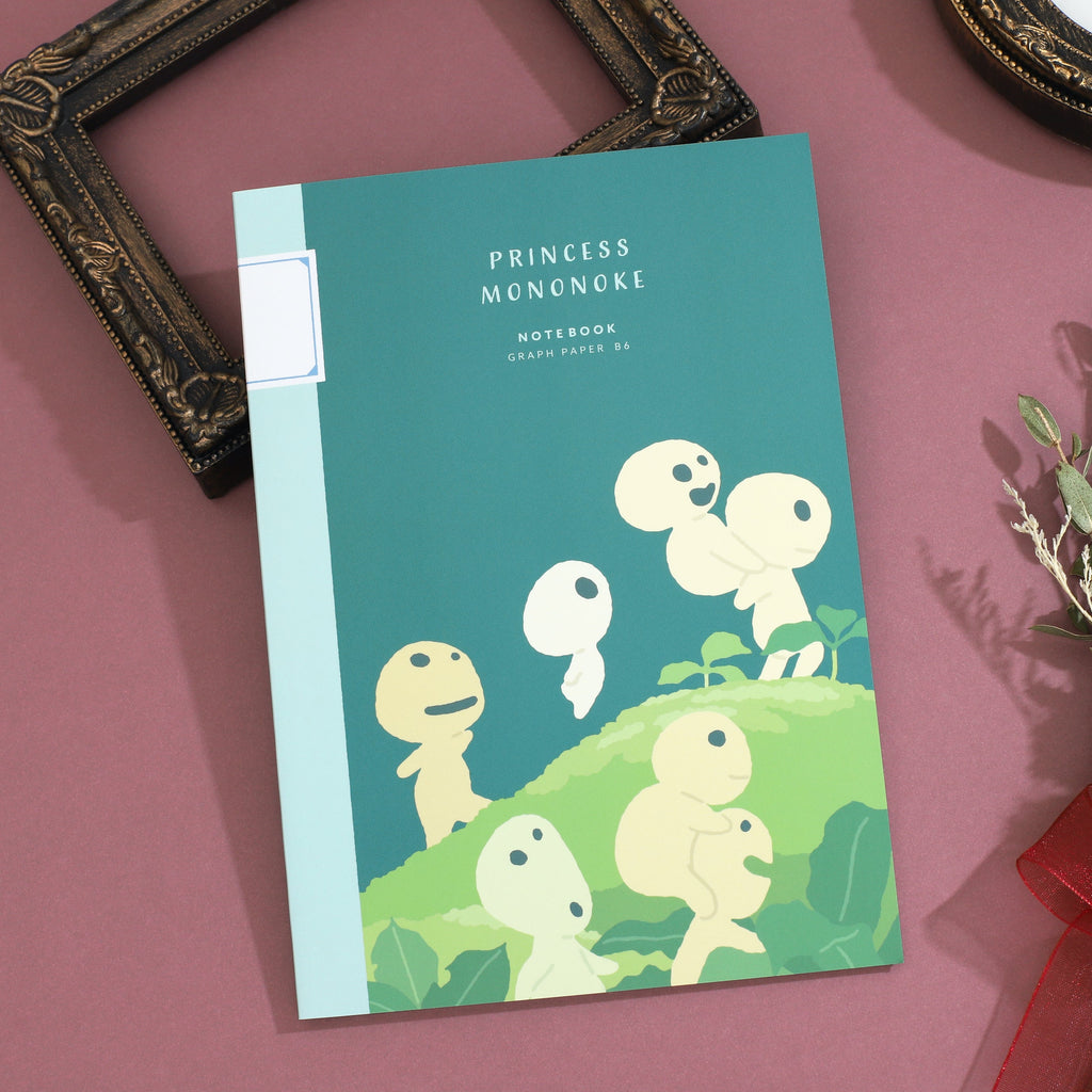 Studio Ghibli B6 Notebook - Princess Mononoke