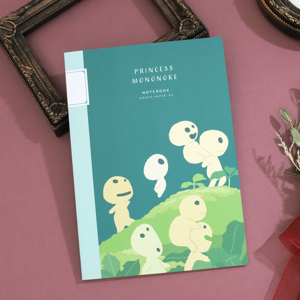 Studio Ghibli B6 Notebook - Princess Mononoke