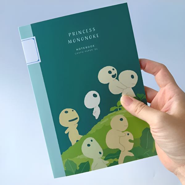 Studio Ghibli B6 Notebook - Princess Mononoke