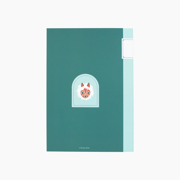 Studio Ghibli B6 Notebook - Princess Mononoke
