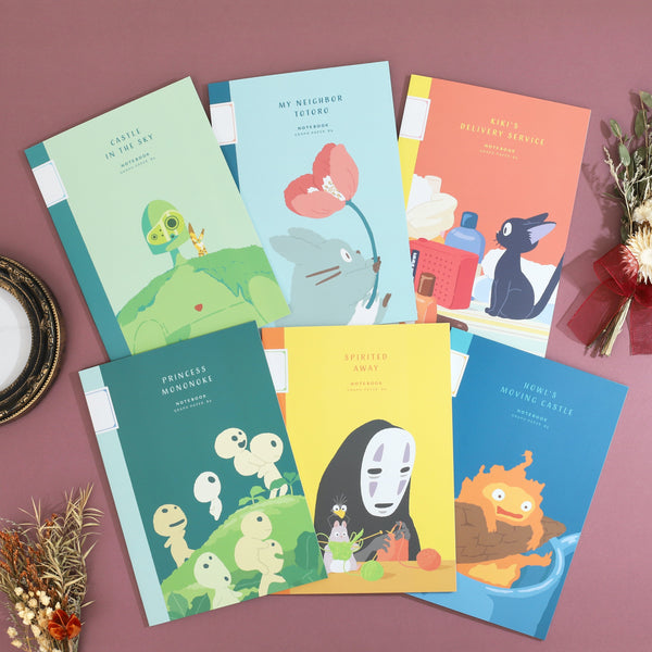 Studio Ghibli B6 Notebook - Spirited Away