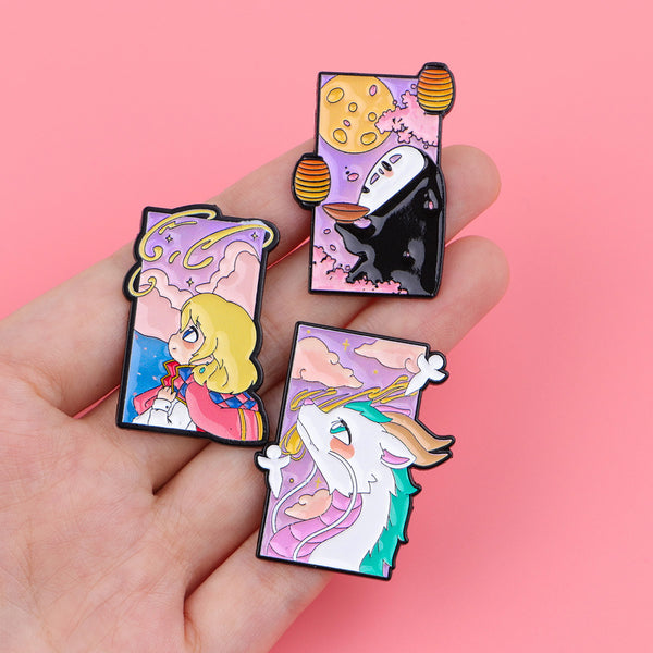 Studio Ghibli Dreamscape Enamel Pins