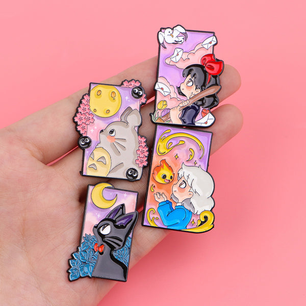 Studio Ghibli Dreamscape Enamel Pins