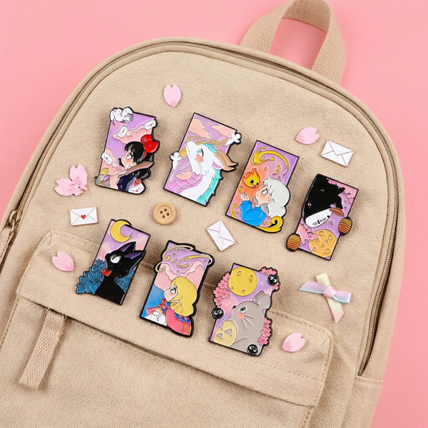 Studio Ghibli Dreamscape Enamel Pins