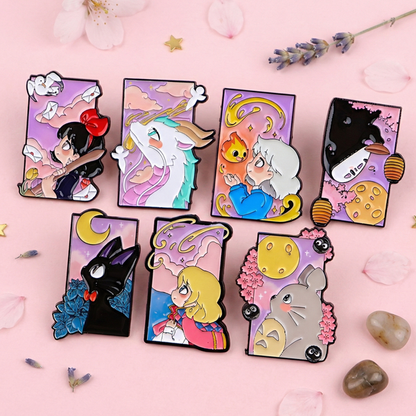 Studio Ghibli Dreamscape Enamel Pins