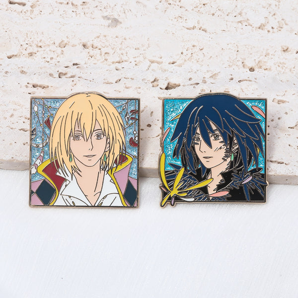 Studio Ghibli Portraits: Howl's Collection Pins