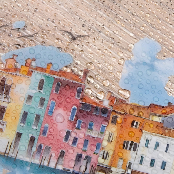 European Cityscape Clear Washi Tape