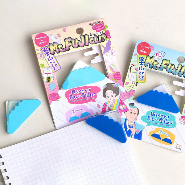 Sun-Star Mt. Fuji Paper Clip - Japanese Gift Version