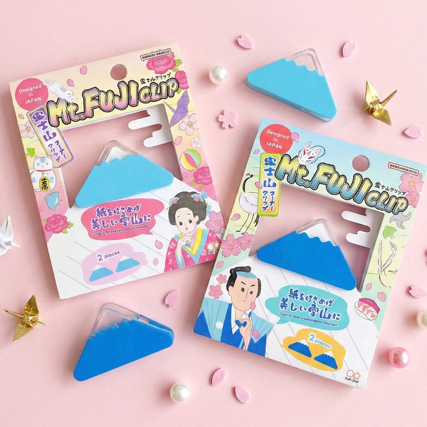Sun-Star Mt. Fuji Paper Clip - Japanese Gift Version