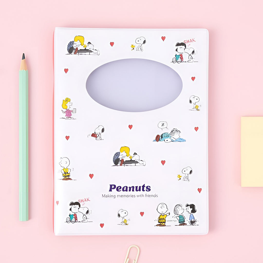 Sun-Star Peanuts Snoopy Notepad - Light Pink - Limited Edition