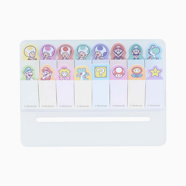Sun-Star & Nintendo Super Mario Index Sticky Notes - Limited Edition