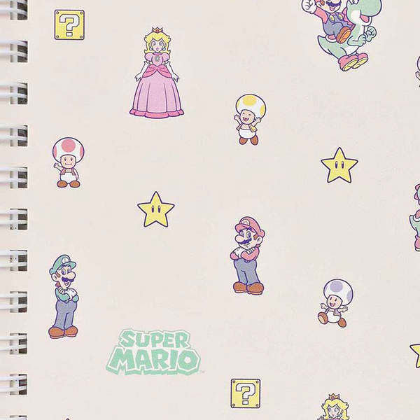 Sun-Star & Nintendo Super Mario Notebook - Limited Edition - Mikata