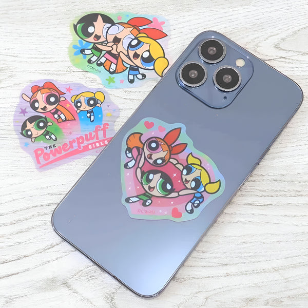 Powerpuff Girls Premium Clear Sticker Set – Japanese Edition